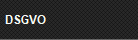 DSGVO
