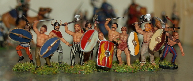Figuren - Germanen - Inf. - 58 v. Chr