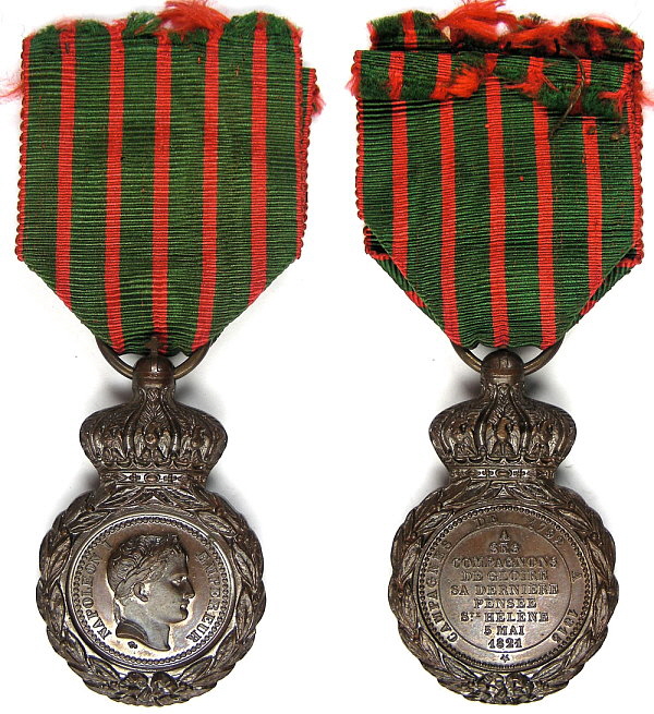 Orden - St.-Helena Medaille 1857 - Orden Ia