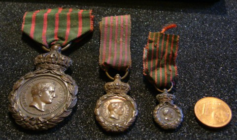 Orden - St.-Helena Medaille 1857 - gren - von Ramiere